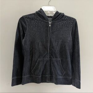 Dark Gray Zip Up Hoodie